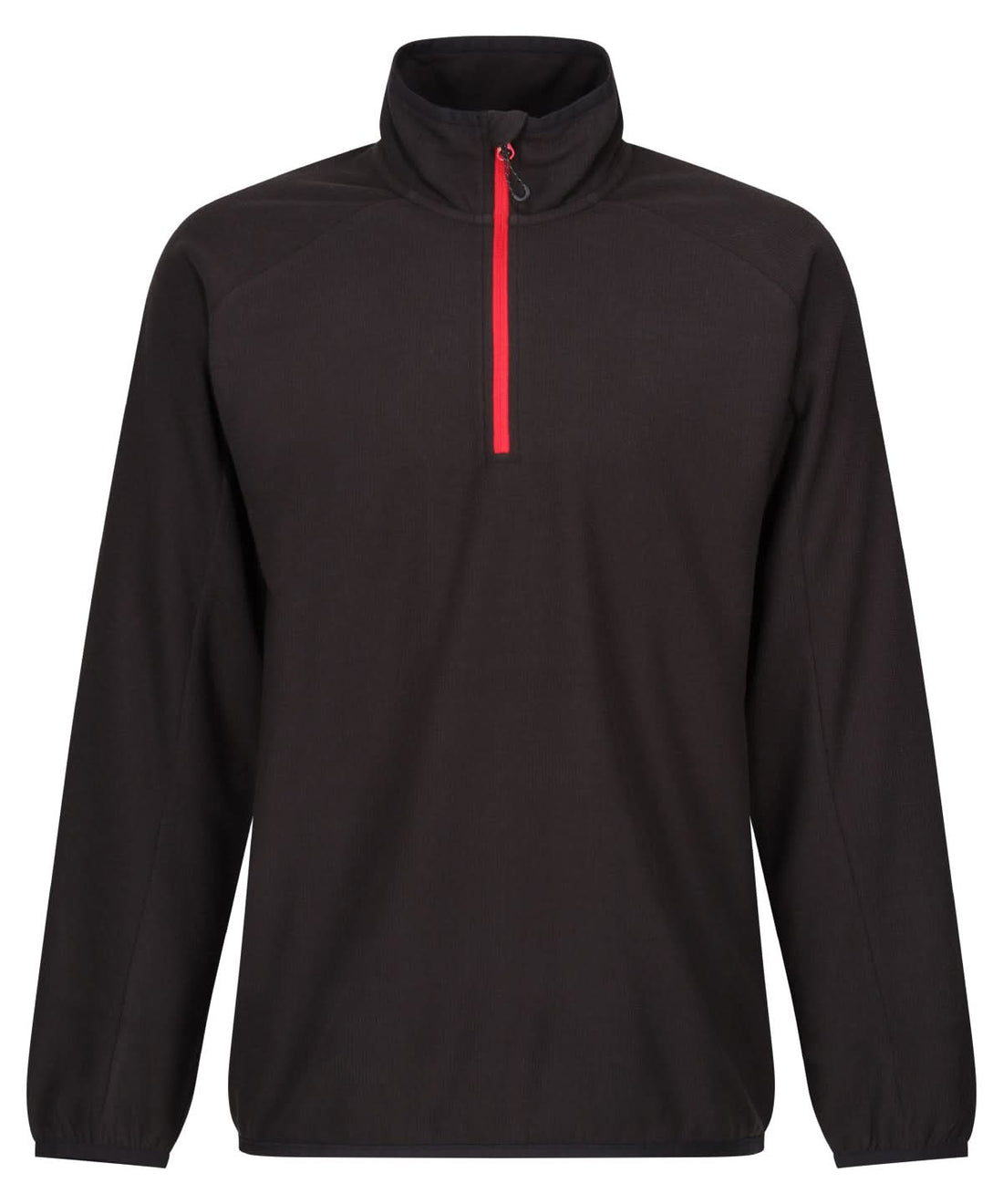 Regatta Professional Navigate half zip fleece RG582 - Black Classic Red - Customisable Fleece
