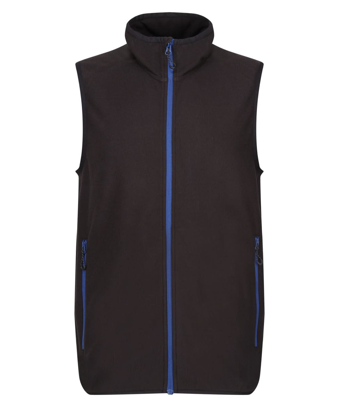 Regatta Professional Navigate fleece bodywarmer RG583 - Black New Royal - Customisable Bodywarmer