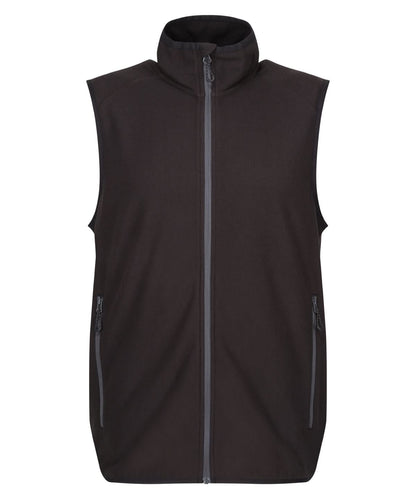 Regatta Professional Navigate fleece bodywarmer RG583 - Black Seal Grey - Customisable Bodywarmer