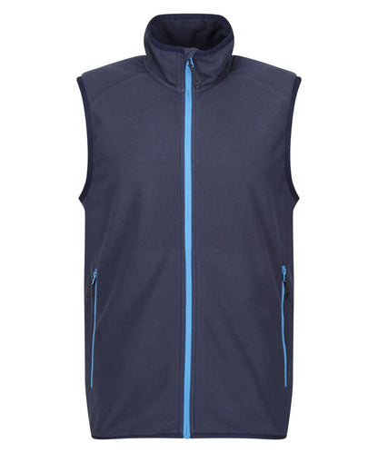 Regatta Professional Navigate fleece bodywarmer RG583 - Navy French Blue - Customisable Bodywarmer