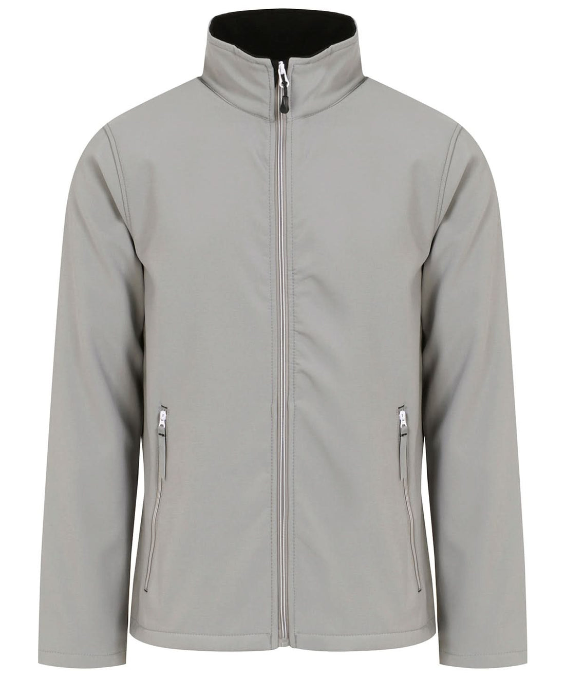 Regatta Professional Ascender 2 layer softshell RG590 - Mineral Grey Black - Customisable Softshell Jacket