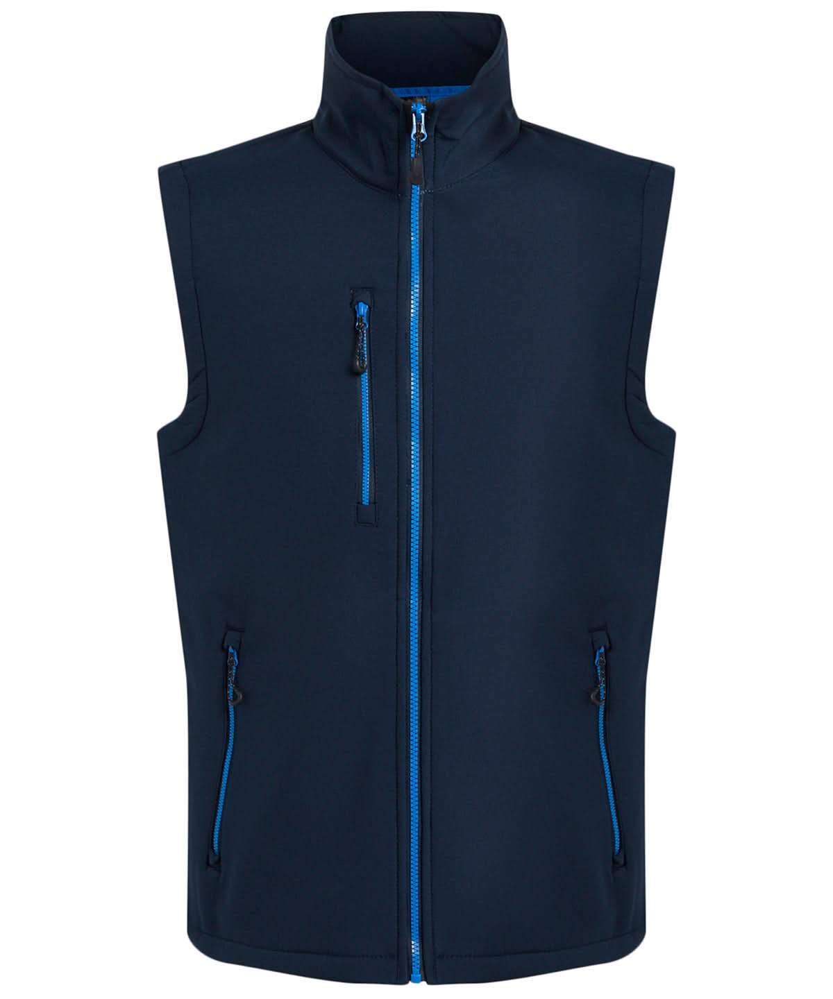 Regatta Professional Navigate 2 layer softshell bodywarmer RG595 - Navy French Blue - Customisable Bodywarmer