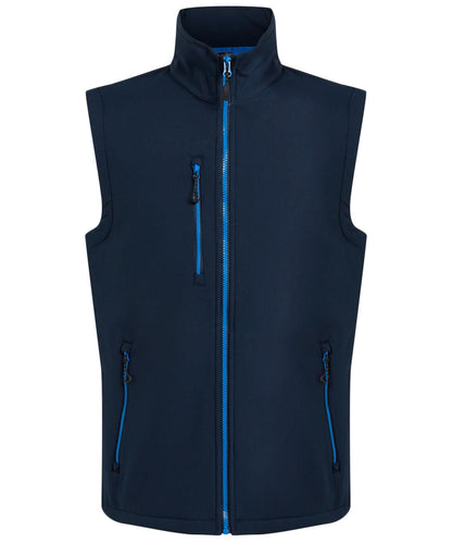 Regatta Professional Navigate 2 layer softshell bodywarmer RG595 - Navy French Blue - Customisable Bodywarmer