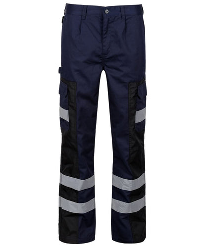 Regatta Professional Pro Ballistic workwear cargo trousers RG609 - Navy - Customisable Trousers