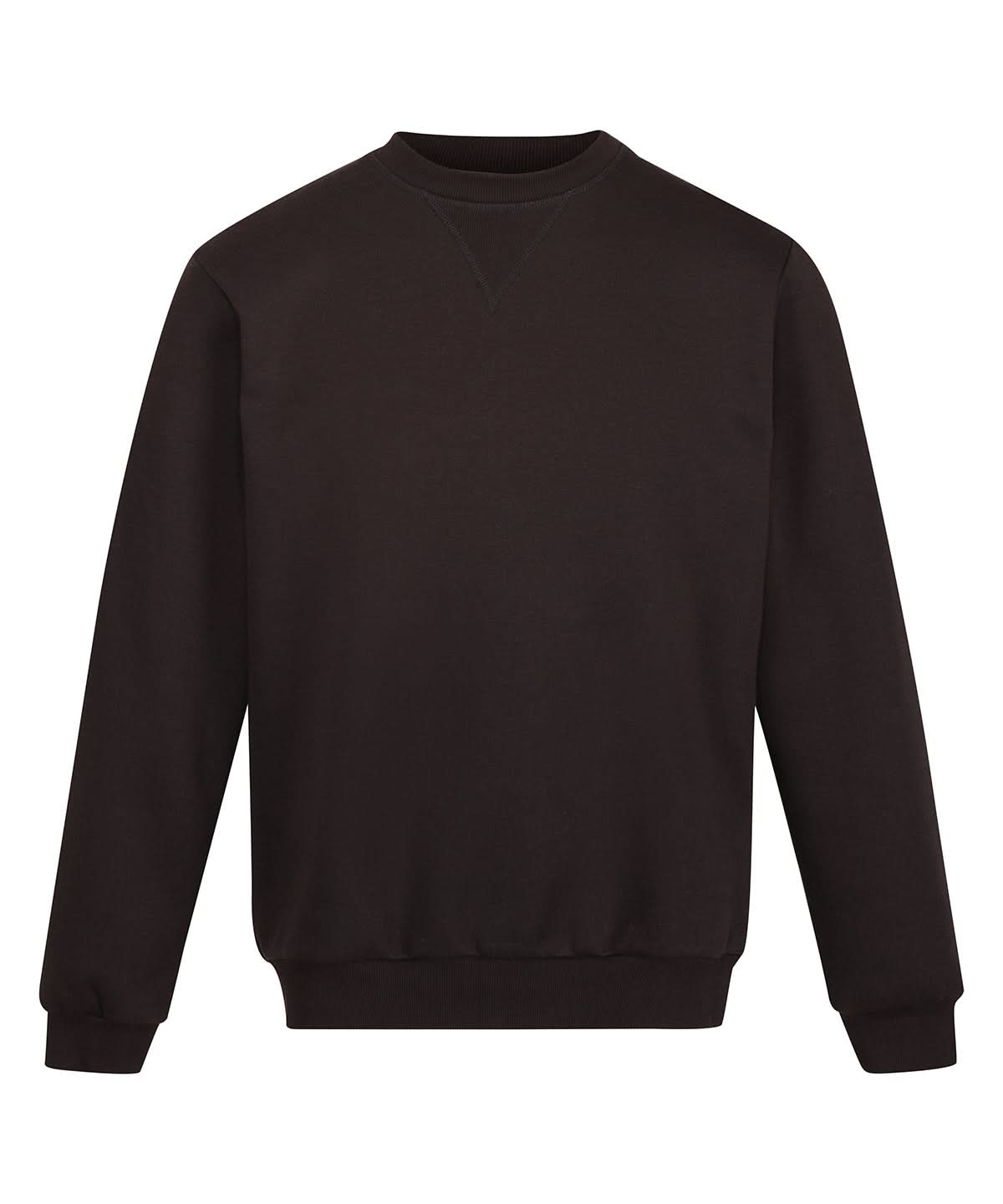 Regatta Professional Pro crew neck sweatshirt RG614 - Black - Customisable Sweatshirts