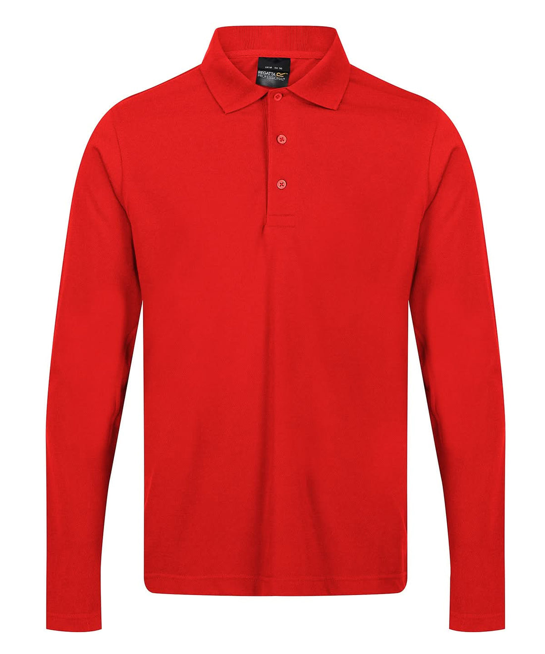 Regatta Professional Pro 6535 long sleeve polo RG615 - Classic Red - Customisable Polos