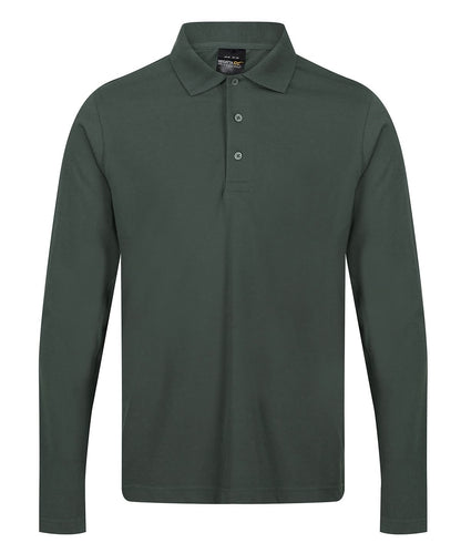 Regatta Professional Pro 6535 long sleeve polo RG615 - Dark Green - Customisable Polos