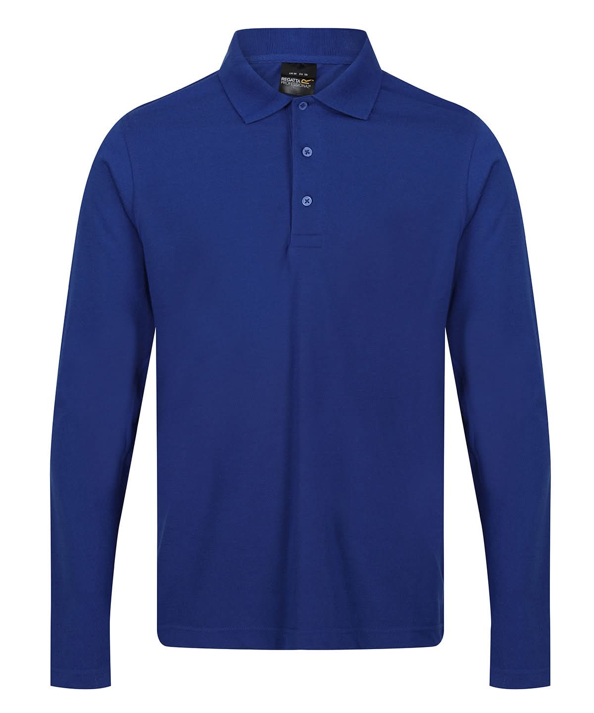 Regatta Professional Pro 6535 long sleeve polo RG615 - New Royal - Customisable Polos