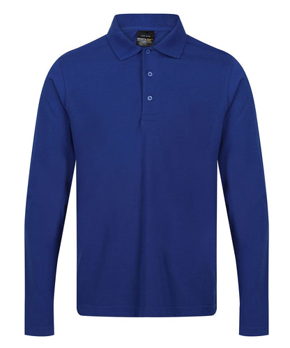 Regatta Professional Pro 6535 long sleeve polo RG615 - New Royal - Customisable Polos