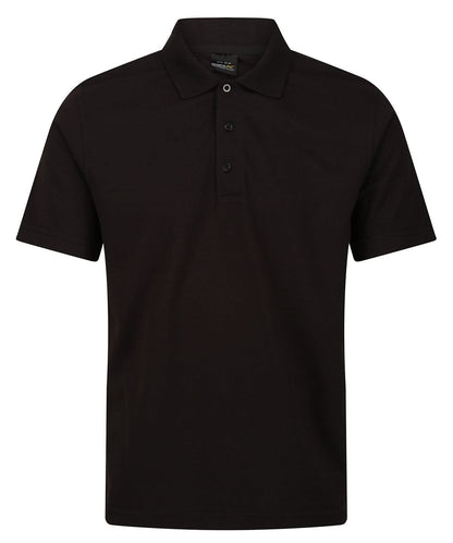 Regatta Professional Pro 6535 short sleeve polo RG616 - Black - Customisable Polos