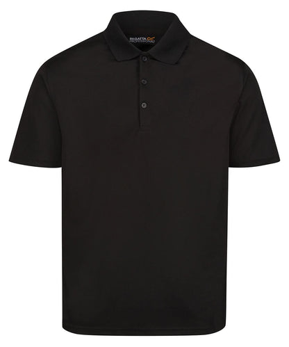 Regatta Professional Pro wicking polo RG617 - Black - Customisable Polos