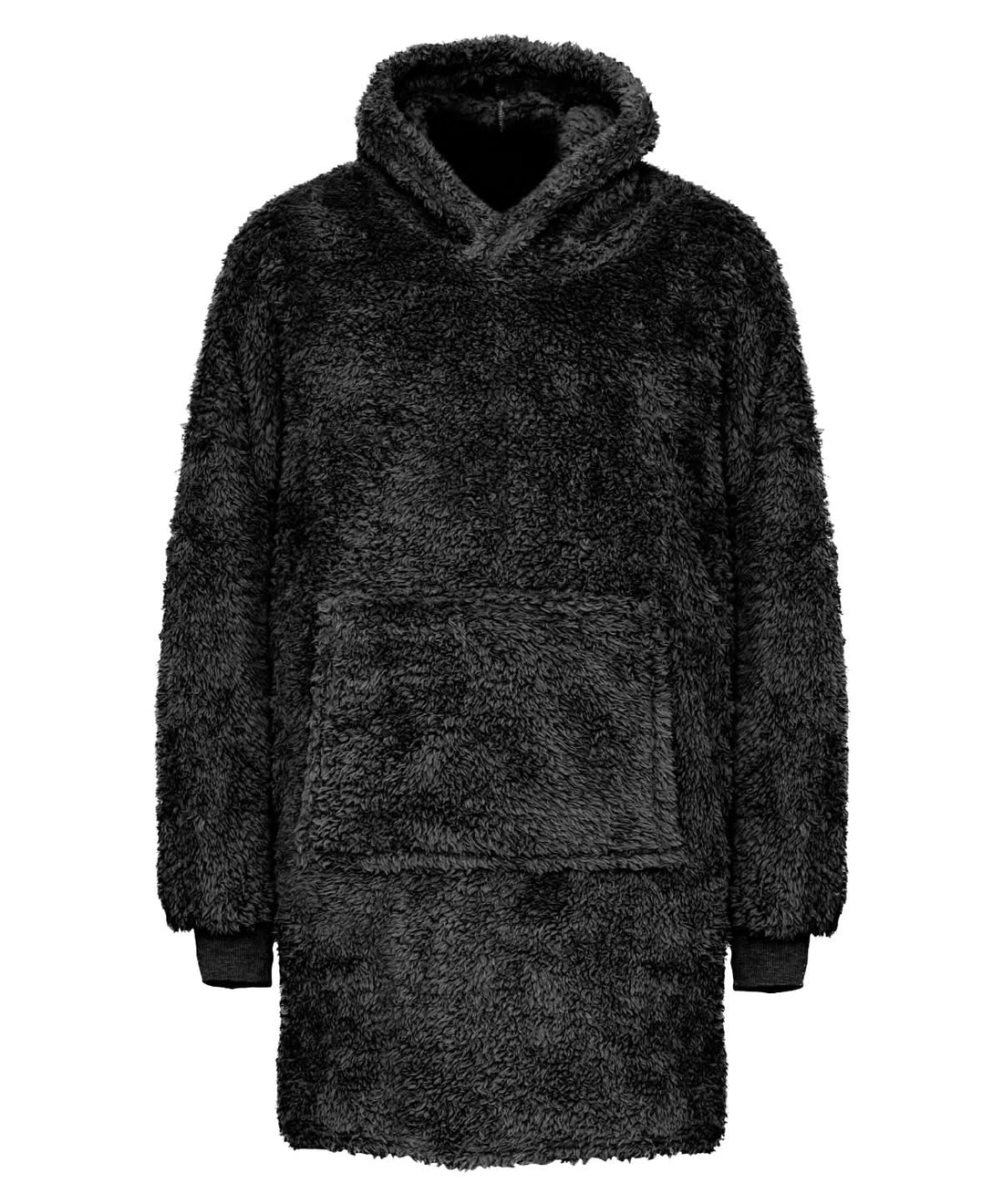 Ribbon The teddy bear fabric hoodie RI004 - Black One size - Customisable Hoodies