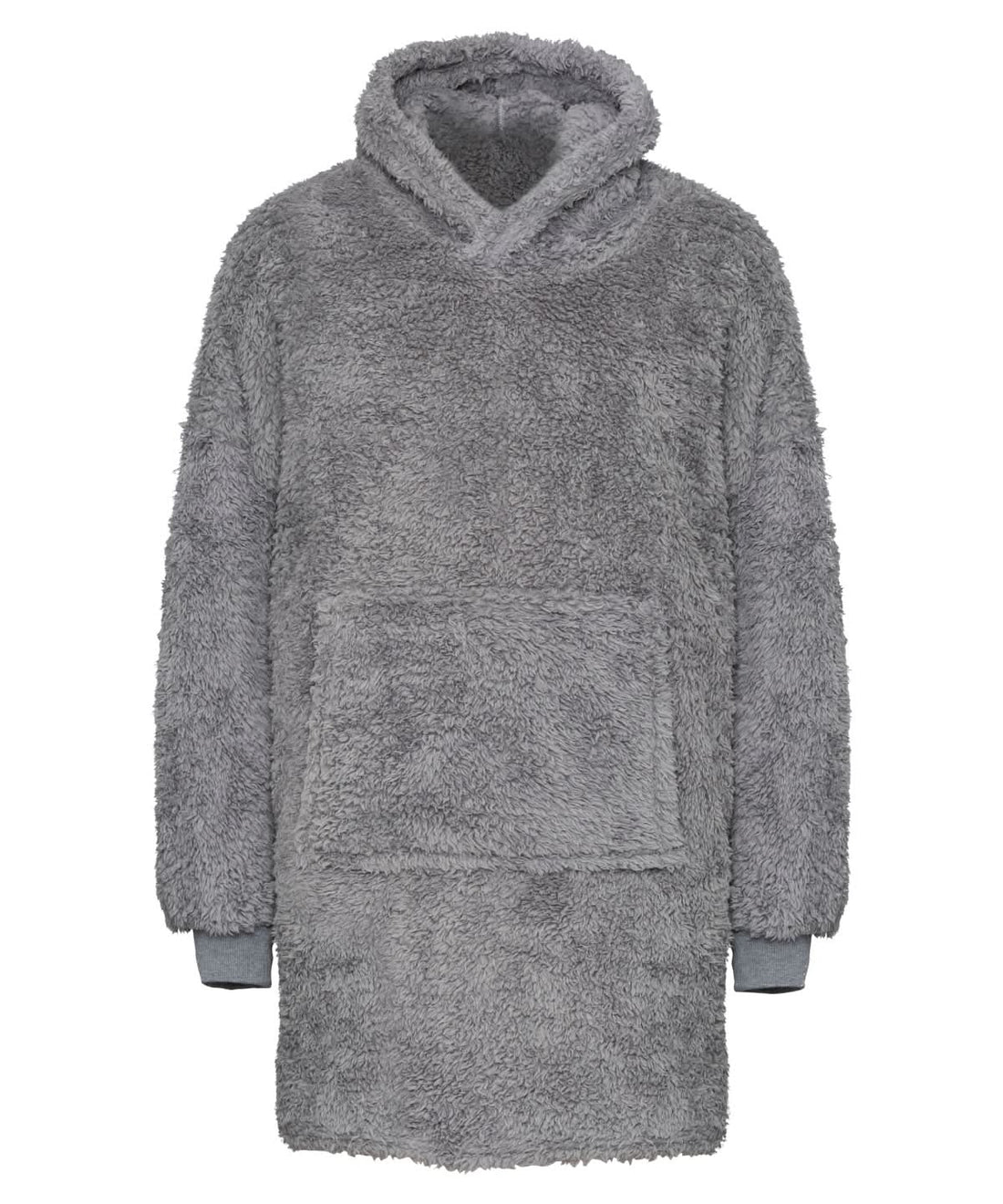 Ribbon The teddy bear fabric hoodie RI004 - Grey One size - Customisable Hoodies