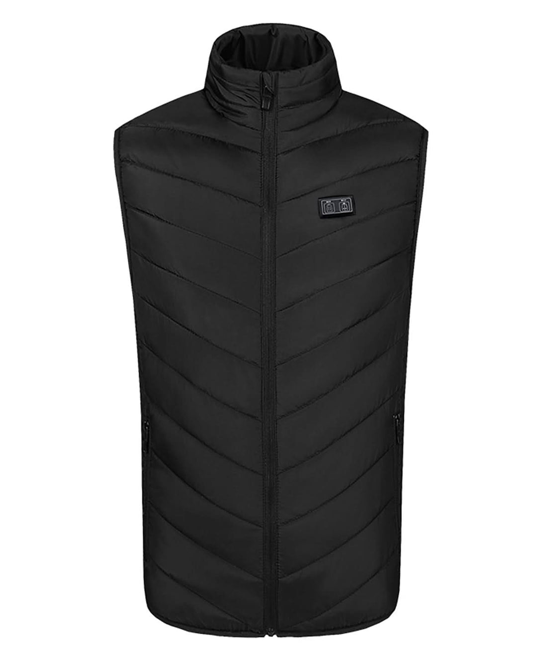 Ribbon Eskimo unisex heated padded gilet RI019 - Black - Customisable Gilets &amp; Body Warmers
