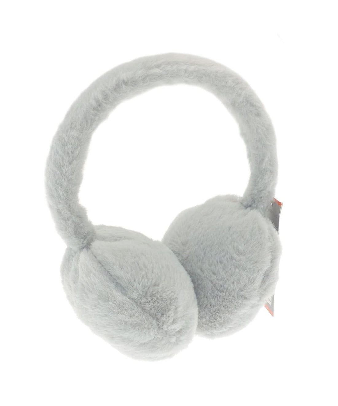 Ribbon Faux fur earmuffs RI020 - Grey One size - Customisable Ear Muffs