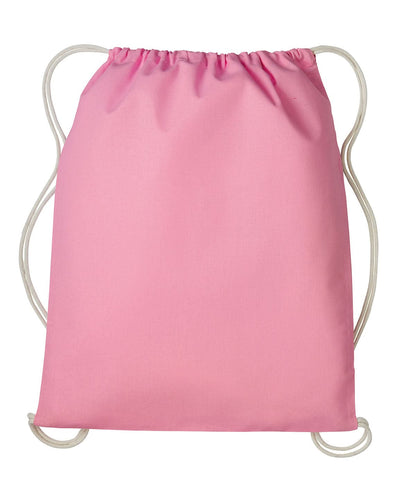 Nutshell Gymsac with cords RL300 - Pastel Pink Natural One size - Customisable Bags