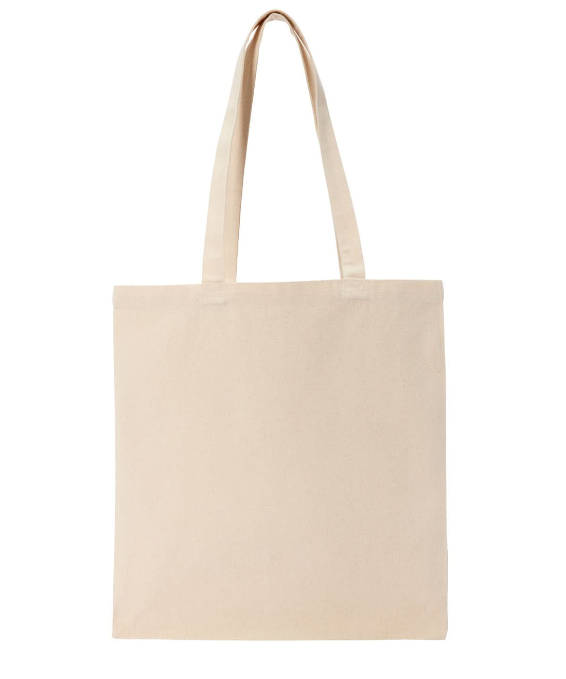 Nutshell Recycled premium canvas spacious shopper RL670 - Natural One size - Customisable Bags