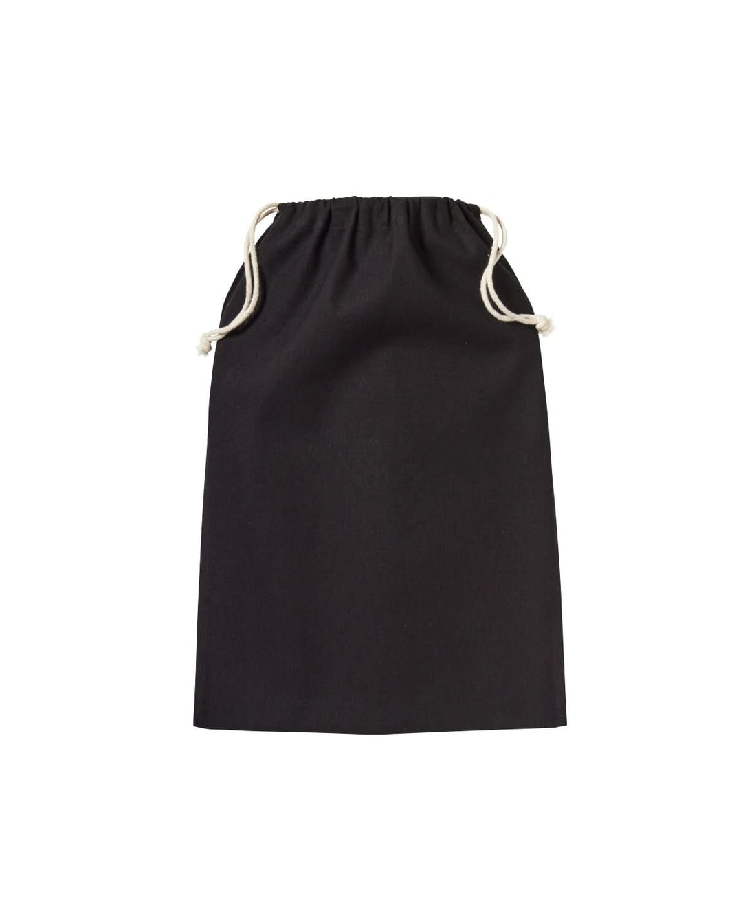 Nutshell Recycled cotton stuff bag RL700 - Black - Customisable Bags