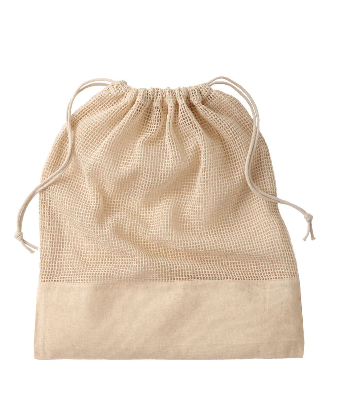 Nutshell Cotton mesh bag RL750 - Natural One size - Customisable Bags