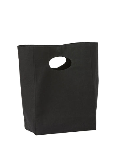 Nutshell Recycled premium canvas lunch bag RL975 - Black One size - Customisable Bags