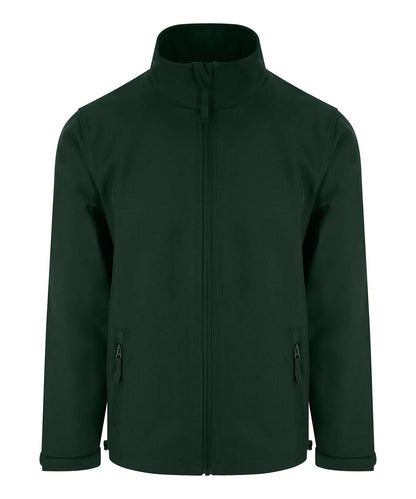 ProRTX Pro 2 layer softshell RX500 - Bottle Green - Customisable Softshell Jacket