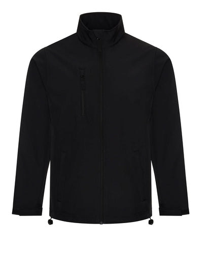 ProRTX Pro three layer softshell jacket RX530 - Black - Customisable Softshell Jacket