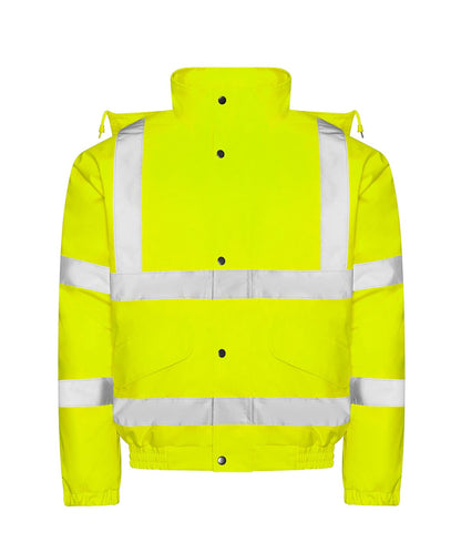 ProRTX High Visibility High visibility bomber jacket RX770 - HV Yellow - Customisable Jacket