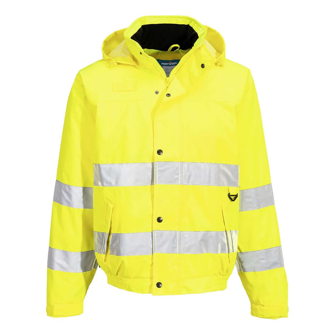 Portwest Hi Vis Rain Lite Bomber Jacket S161 - Yellow - Customisable Jackets