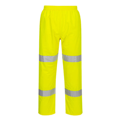 Hi Vis Lightweight Packable Trousers S165 - Yellow - Customisable Rain Trousers