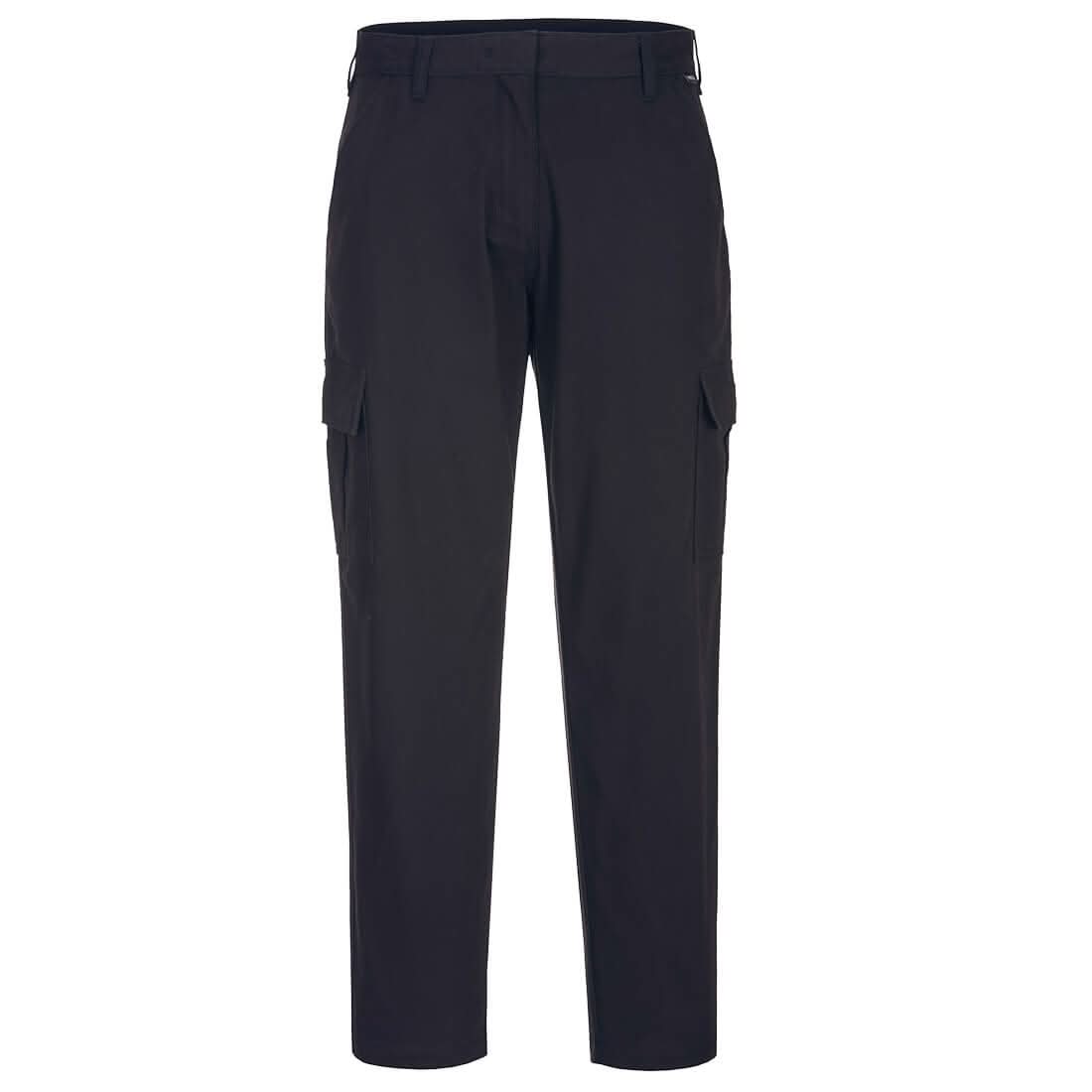 Portwest Wx2 Eco WomenS Stretch Cargo Trousers S233 - Black - Customisable Trousers