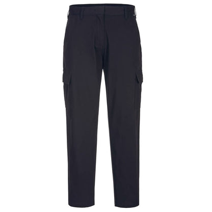 Portwest Wx2 Eco WomenS Stretch Cargo Trousers S233 - Black - Customisable Trousers