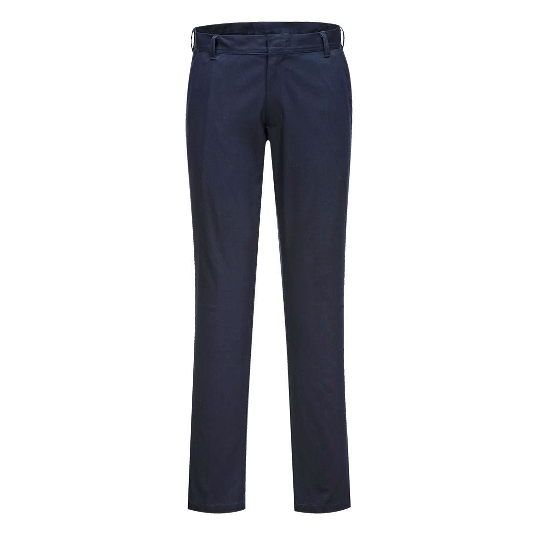 Portwest Wx2 Eco WomenS Stretch Slim Chino Trousers S235 - Dark Navy - Customisable Trousers