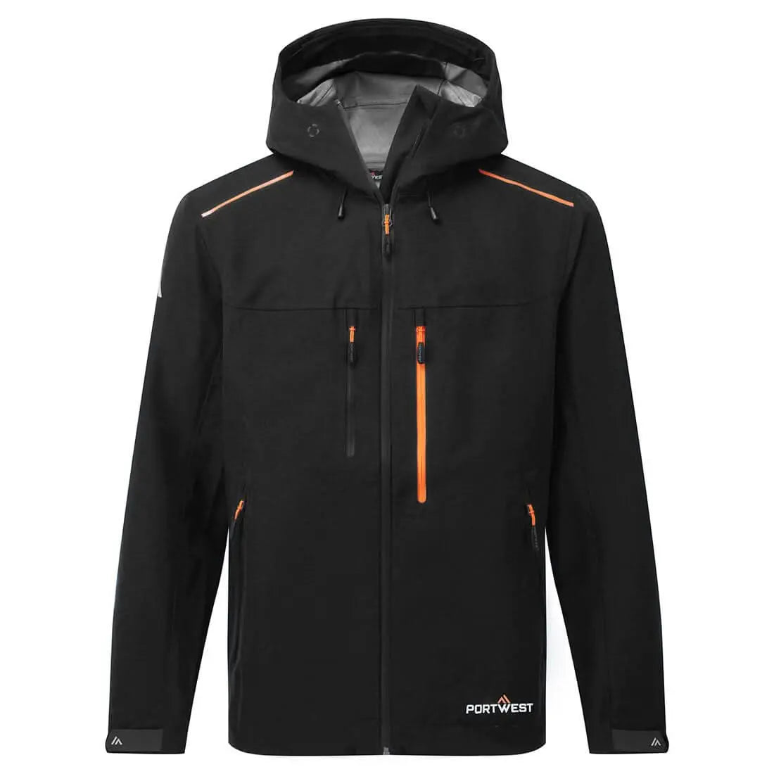 Shell Jacket S385 - Black - Customisable Rain Jackets