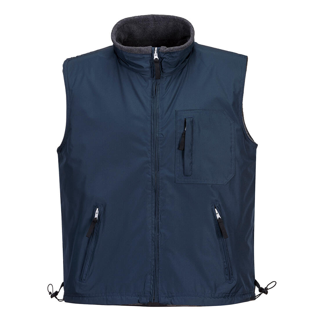 Rs Reversible Bodywarmer S418 - Navy - Customisable Bodywarmers