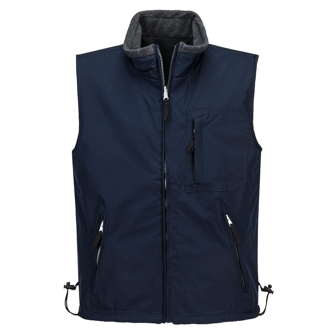 Rs Reversible Bodywarmer S418 - Navy M - R - Customisable Bodywarmers