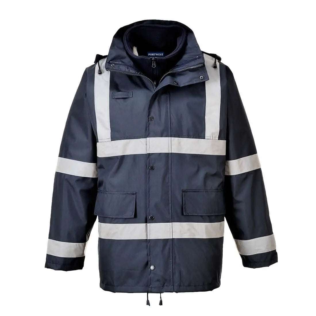 Iona 3 In 1 Traffic Jacket S431 - Navy - Customisable Multi-Way Jackets