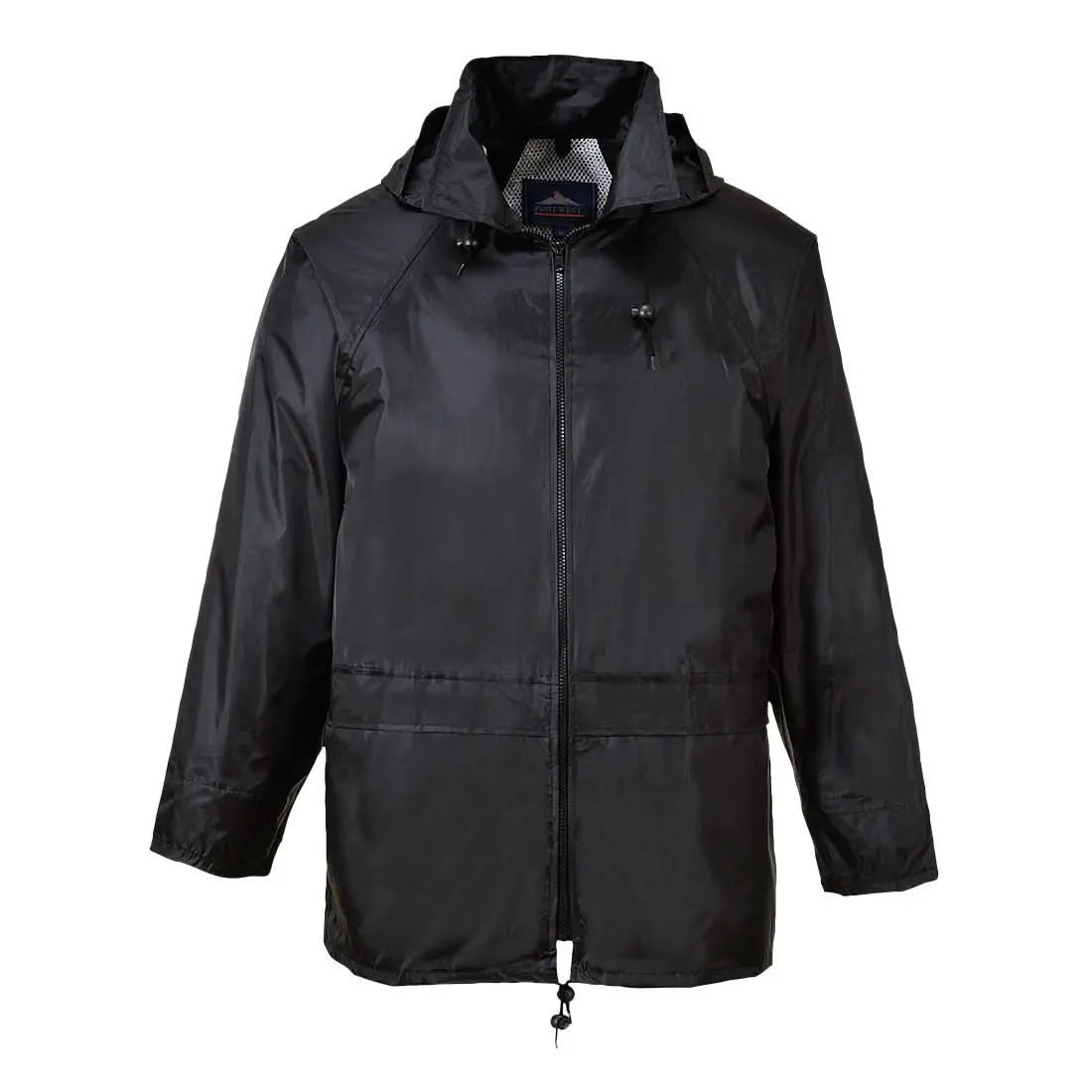 Classic Rain Jacket S440 - Black - Customisable Rain Jackets
