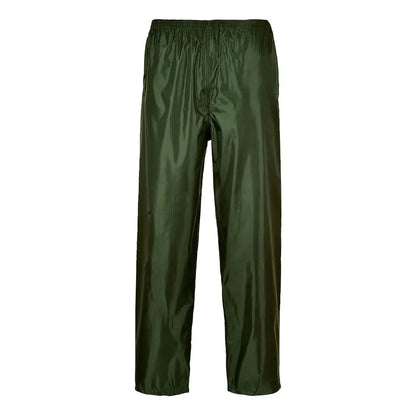 Classic Rain Trousers S441 - Olive Green - Customisable Rain Trousers