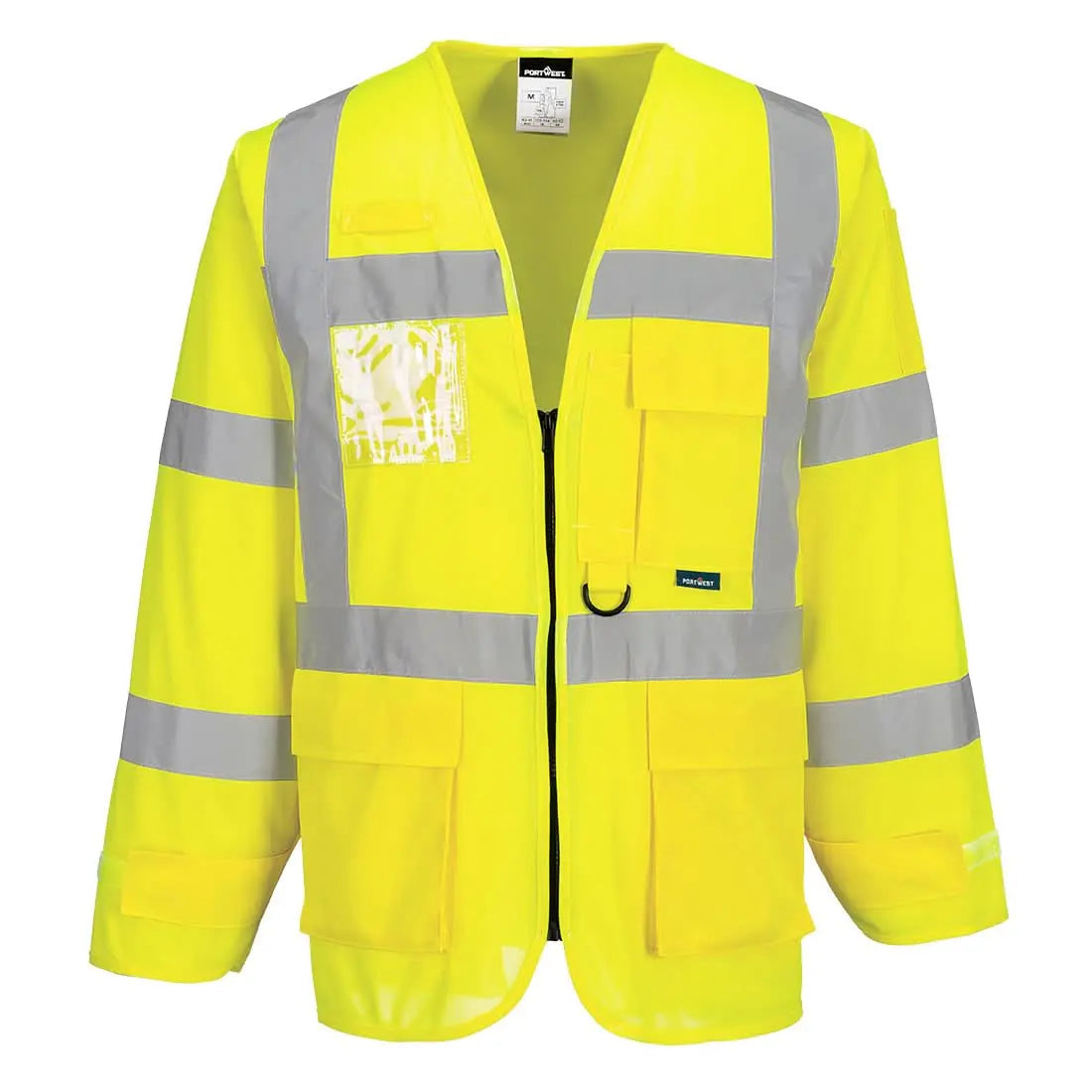 Hi Vis Executive Jacket S475 - Yellow - Customisable Vests