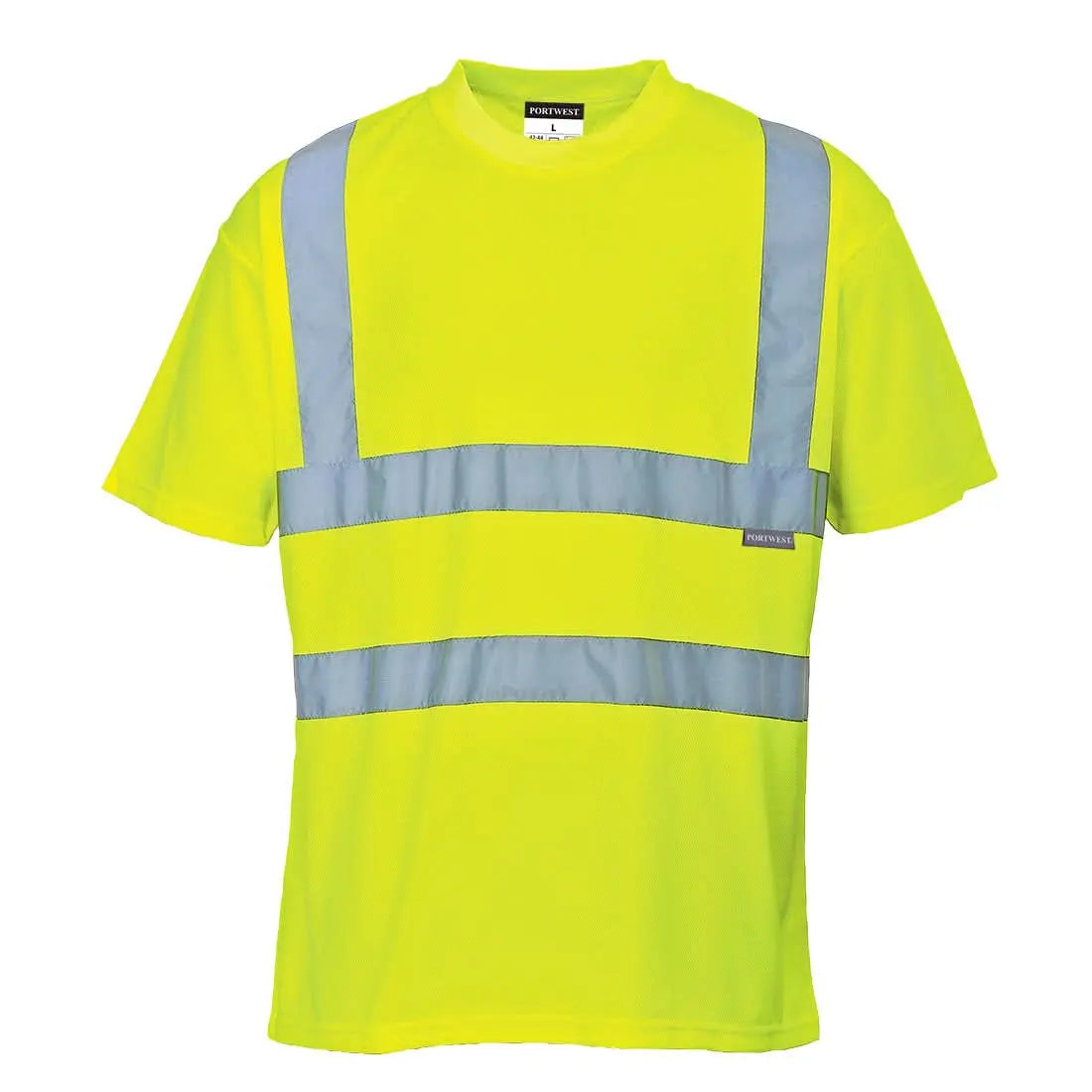 Hi Vis T Shirt S/S S478 - Yellow - Customisable T-Shirt