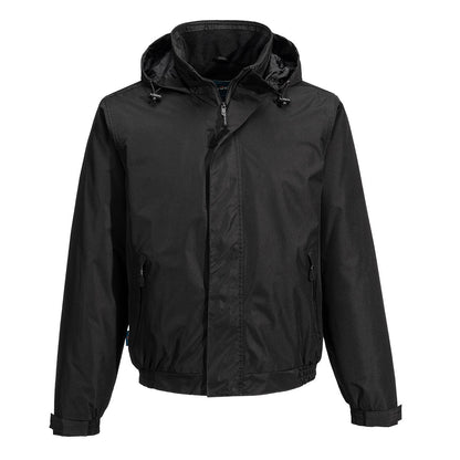Calais Bomber Jacket S503 - Black - Customisable Rain Jackets