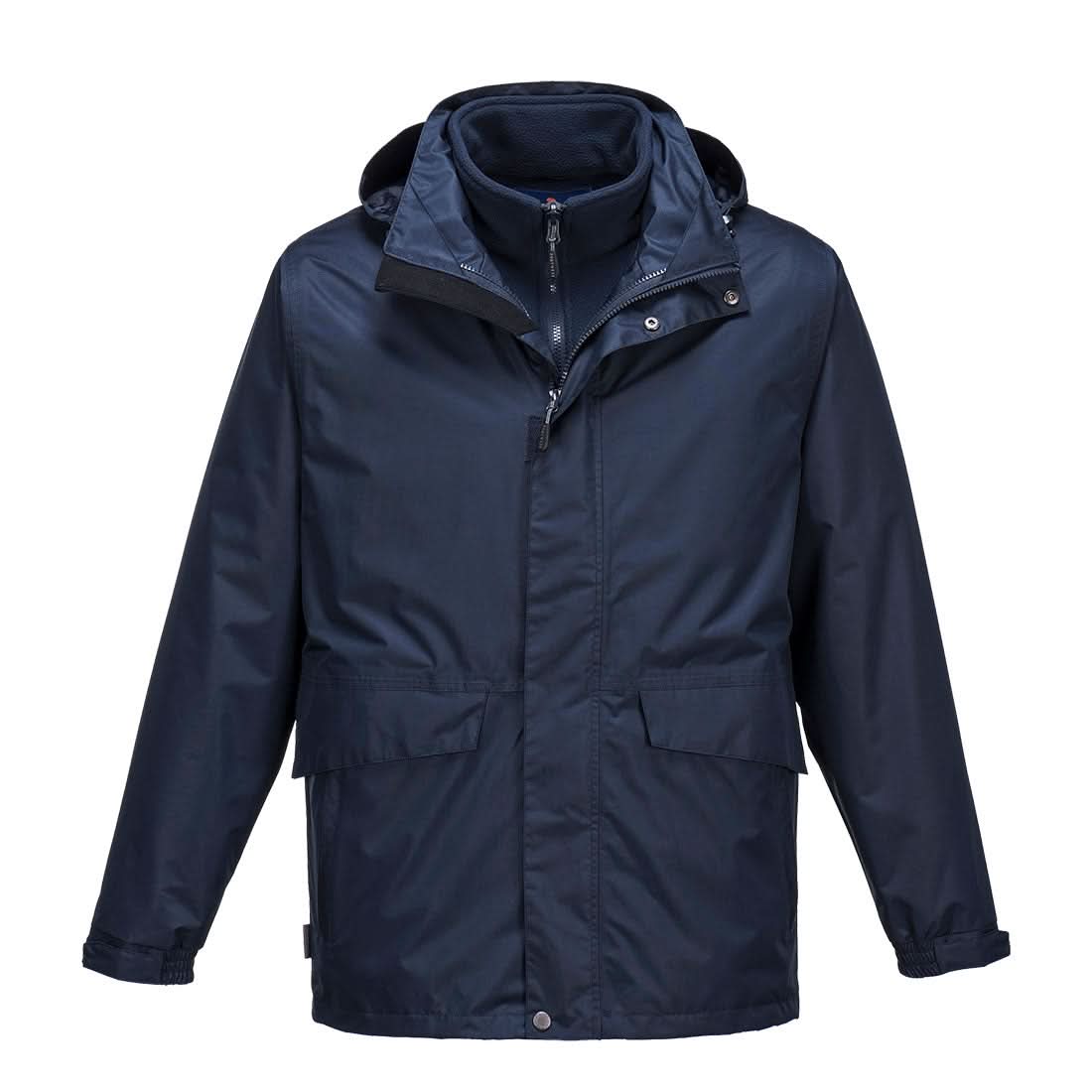 Portwest Argo 3 In 1 Jacket S507 - Navy - Customisable Jacket