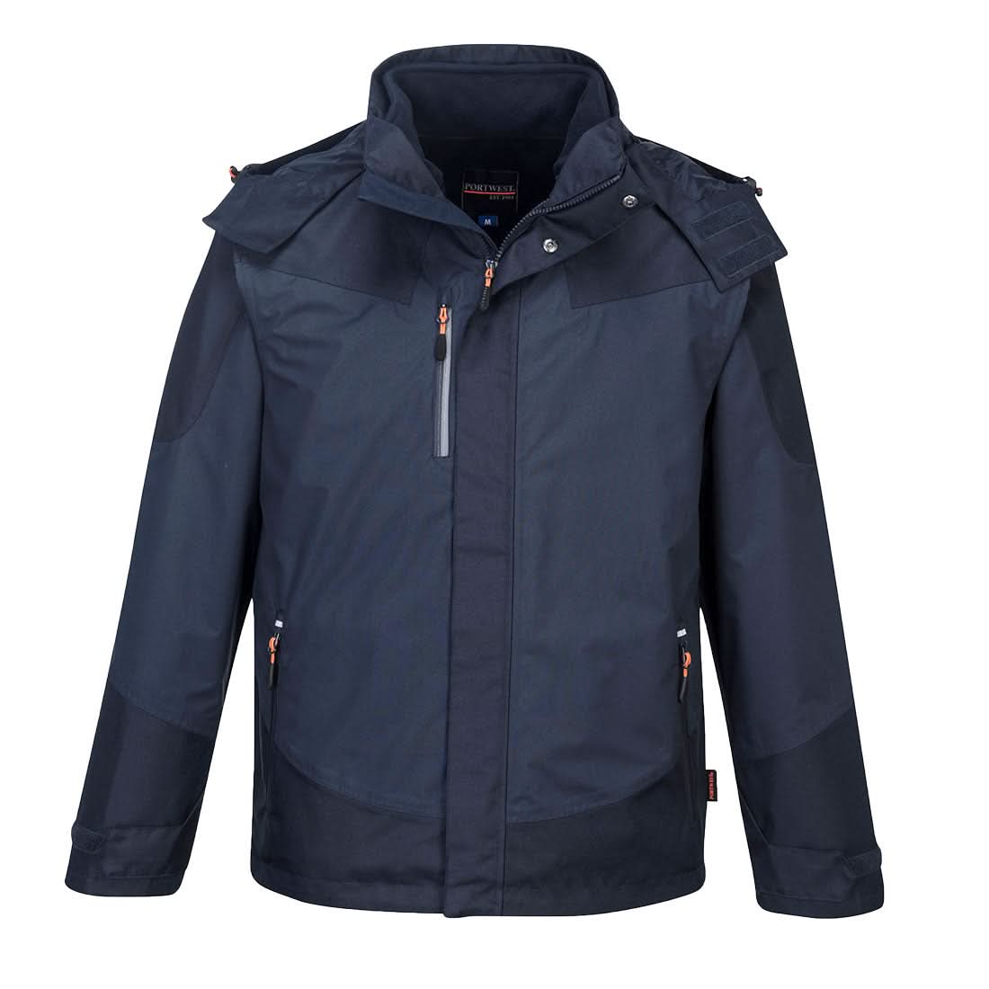 Portwest Radial 3 In 1 Jacket S553 - Dark Navy - Customisable Jacket
