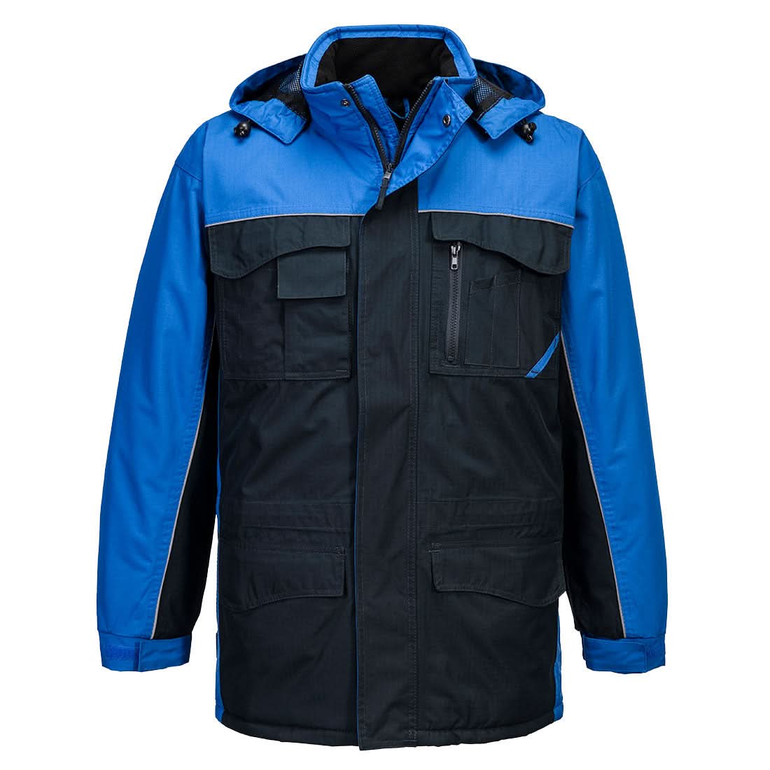 Portwest Ripstop Winter Jacket S562 - Navy Royal - Customisable Jacket