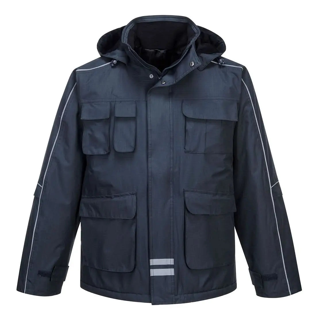 Rs Multi Pocket Parka S563 - Navy - Customisable