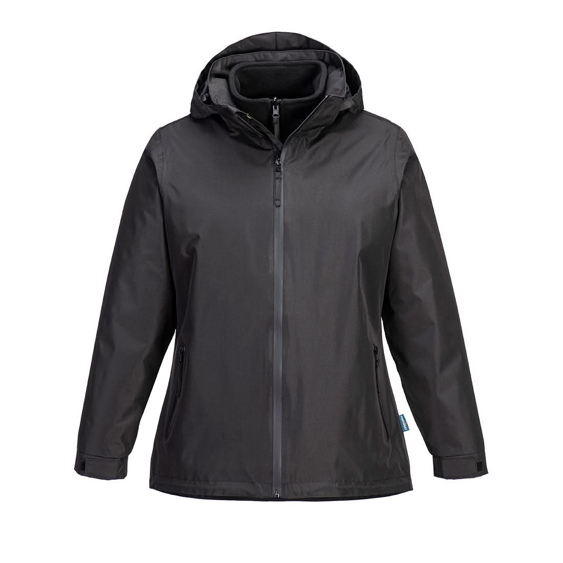 Portwest WomenS 3 In 1 Jacket S574 - Black - Customisable Jackets