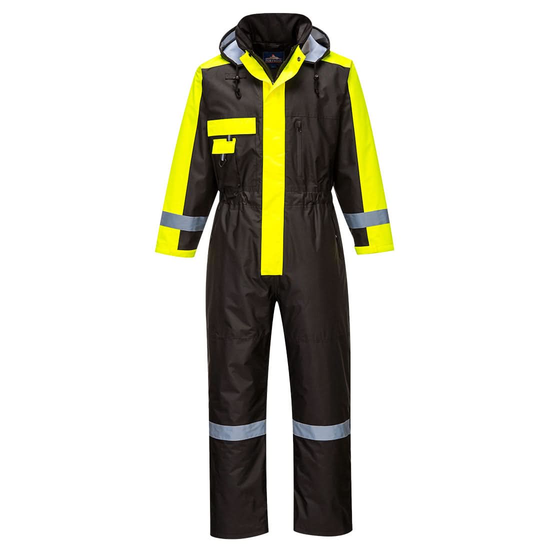 Portwest Winter Coverall S585 - Black - Customisable Coveralls