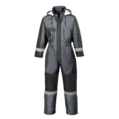 Portwest Winter Coverall S585 - Grey - Customisable Coveralls
