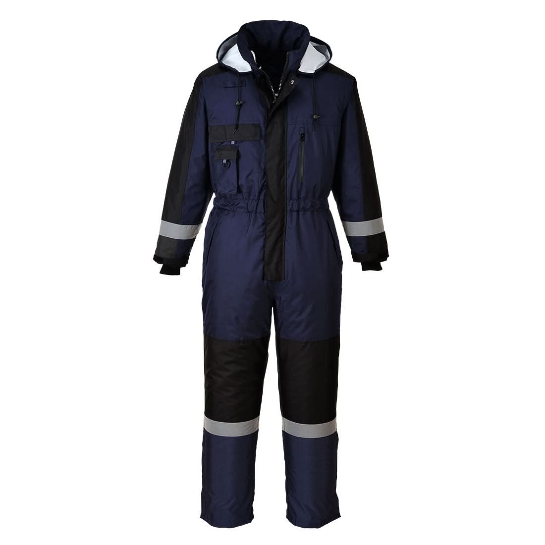 Portwest Winter Coverall S585 - Navy - Customisable Coveralls
