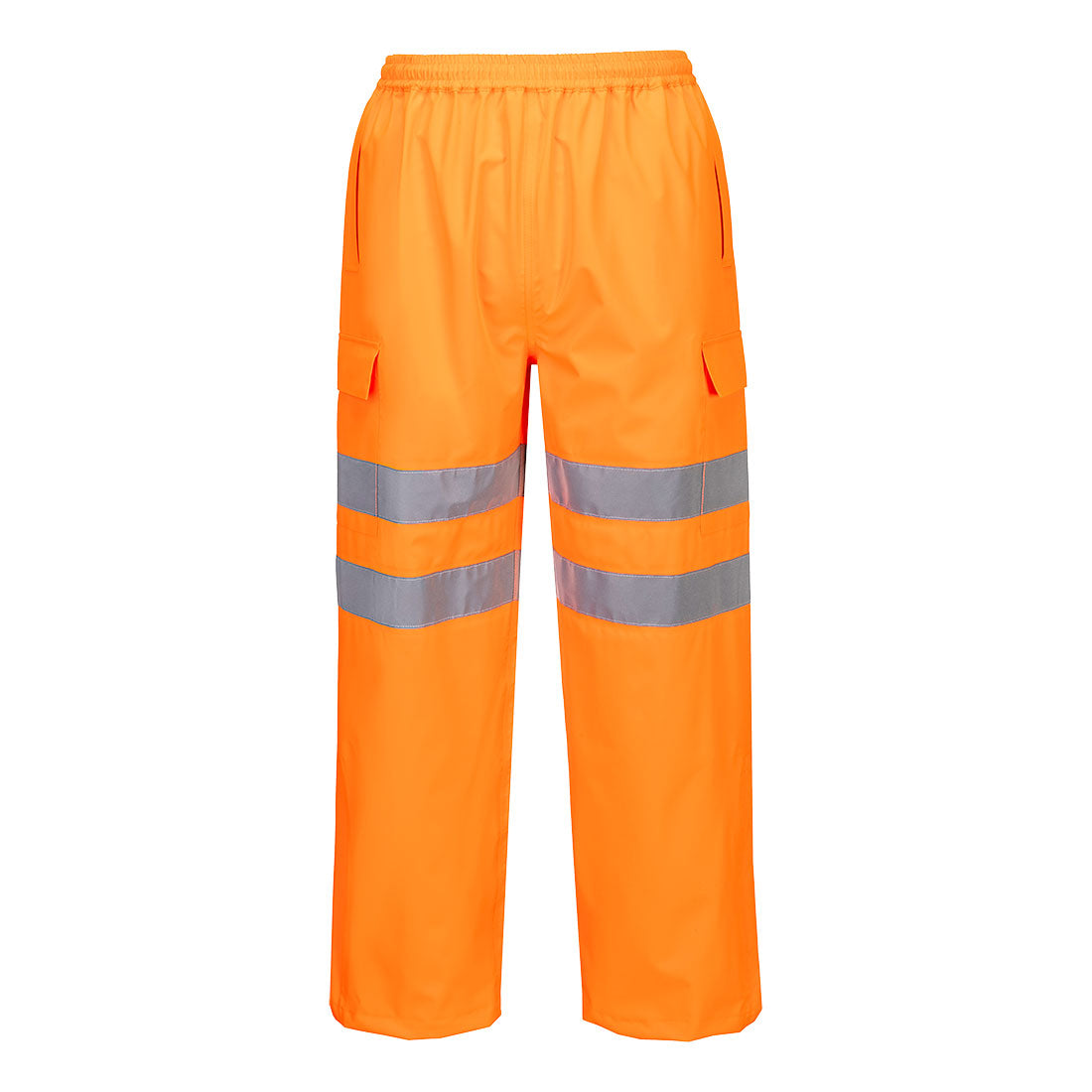 Hi Vis Extreme Rain Trousers (3 L) S595 - Orange - Customisable Rain Trousers